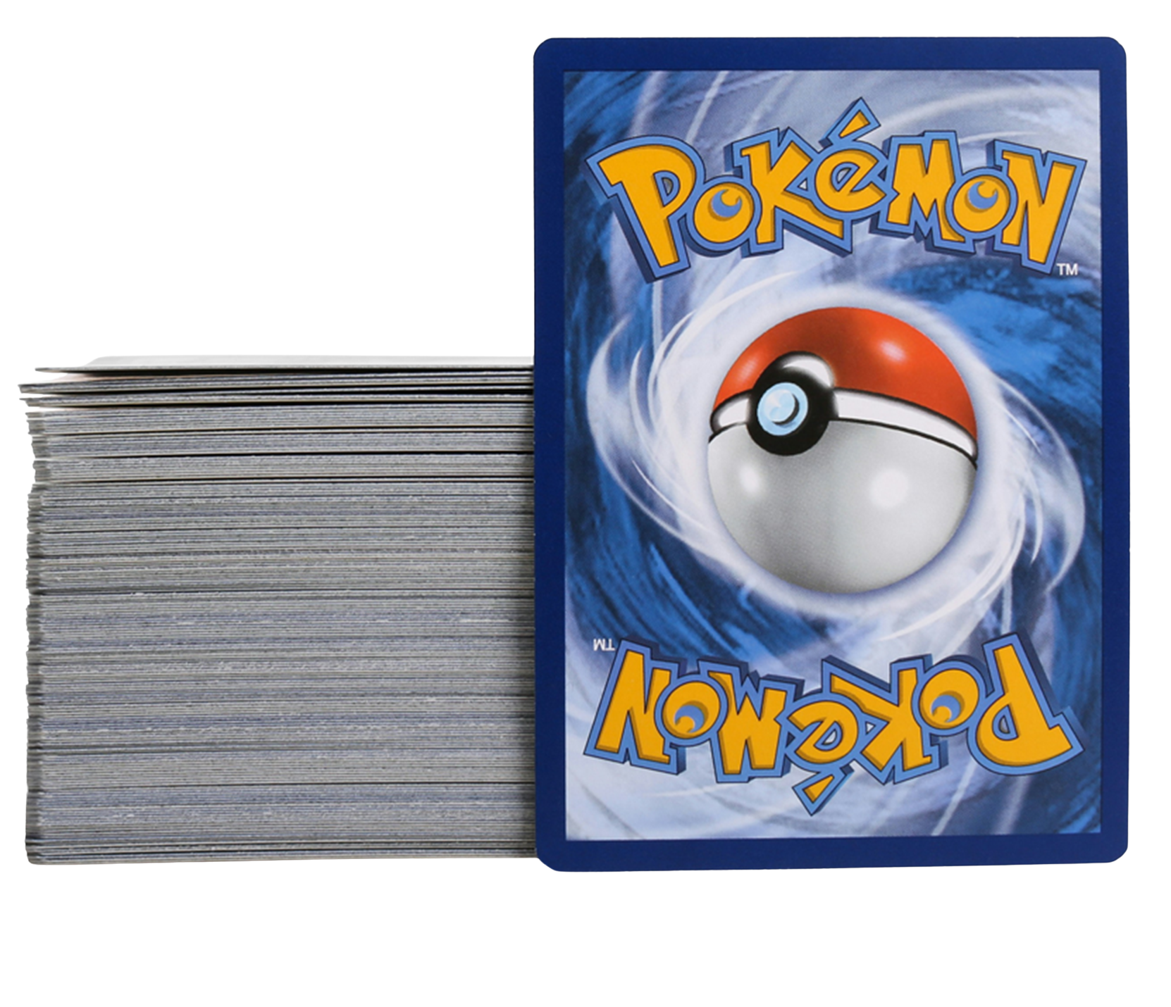 Stack of Pokemon cards